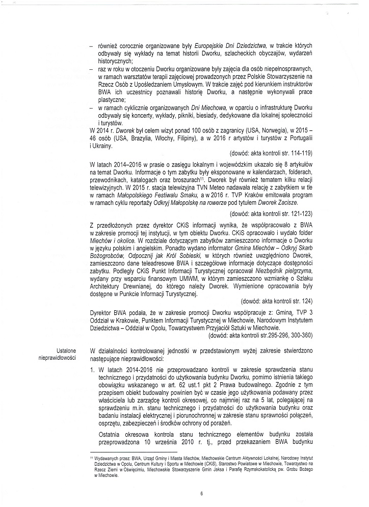 6. Zalecenia NIK-u